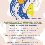 Tornei – Waterpolo Super Four: In acqua Roma Vis Nova, Lazio, Sori e Florentia