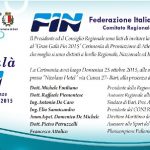 FIN Puglia – Gran Galà FIN a Bari domenica 25 ottobre.