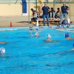 Stanno per i tuffarsi in piscina i giovani della Polisportiva Messina