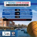 Tornei – Al via allo Stadio del Nuoto la seconda edizione del Trofeo Città di Bari