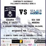 B M – IX di Andata: Aquaria – Sea Sub Modena