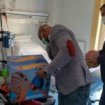 Acquachiara in visita ai bambini dell’ospedale Pausilipon