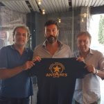 Cristiano Caccavello preparatore dei portieri per l’Antares Nuoto Latina