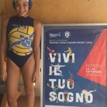 Aurora Cappelluti dell’F&D H2O a Rimini per il Trofeo Kinder + Sport