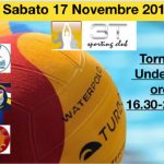 Tornei – Sabato 17 novembre torneo Under 15