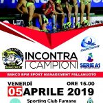 Venerdì l’evento “Incontra i campioni” con la squadra di pallanuoto del Banco BPM Sport Management ospite presso lo Sporting Club Fumane (VR)