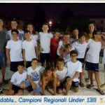 U13 M – Ondablu Dalmine campione Regionale