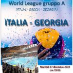 World League – Domani la presentazione a Civitavecchia di Italia-Georgia